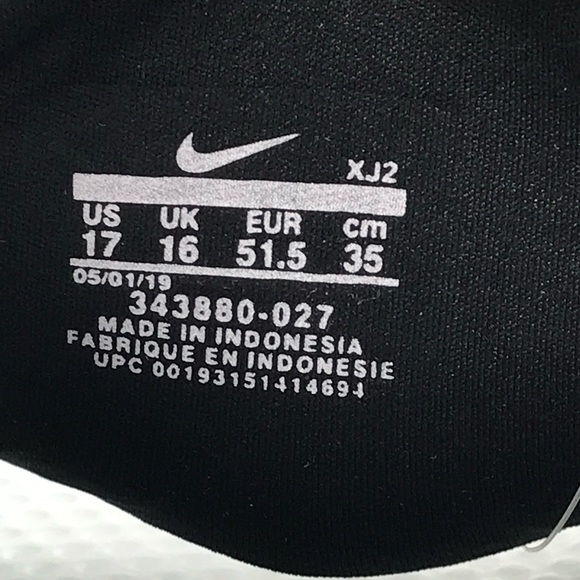 Men's Nike Benassi JDI Black Green Slides Size 17 - Picture 7 of 8